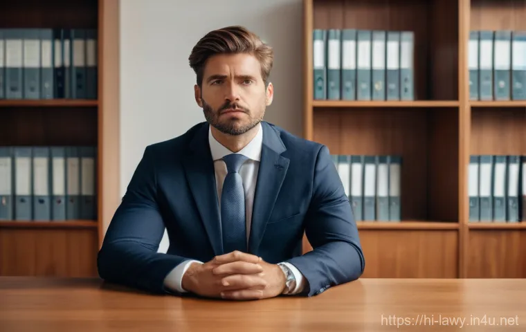 변호사와 고소 대응 사례 - **Prompt 1: Initial Legal Consultation - Calm and Professional**
    A person, male or female, in th...