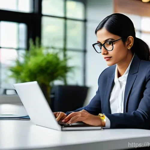 Home 27 변호사와 법률 스타트업 창업 경험 - **Prompt 1: The Modern Legal Innovator**
"A confident Indian legal professional, early 30s, gend...