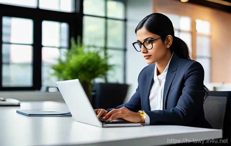 변호사와 법률 스타트업 창업 경험 - **Prompt 1: The Modern Legal Innovator**
    "A confident Indian legal professional, early 30s, gend...