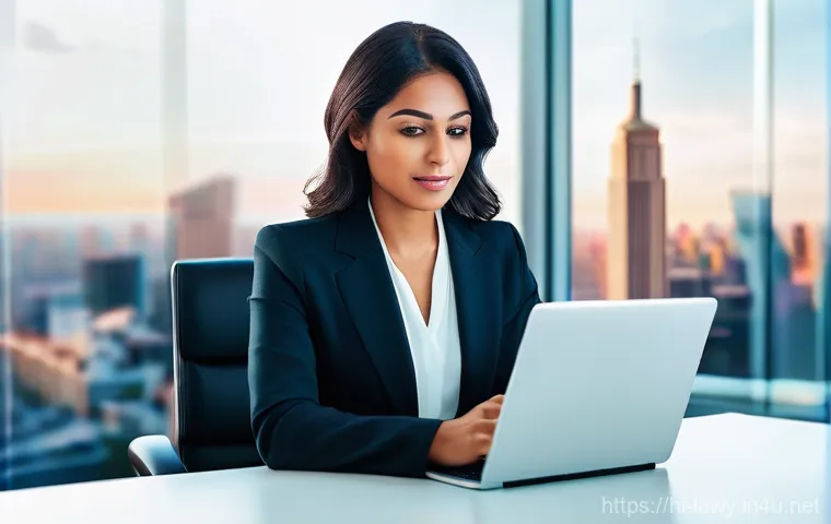 변호사와 법률 마케팅 전략 - **Prompt 1: "The Modern Legal Professional's Digital Office"**
    "A professional, confident female...