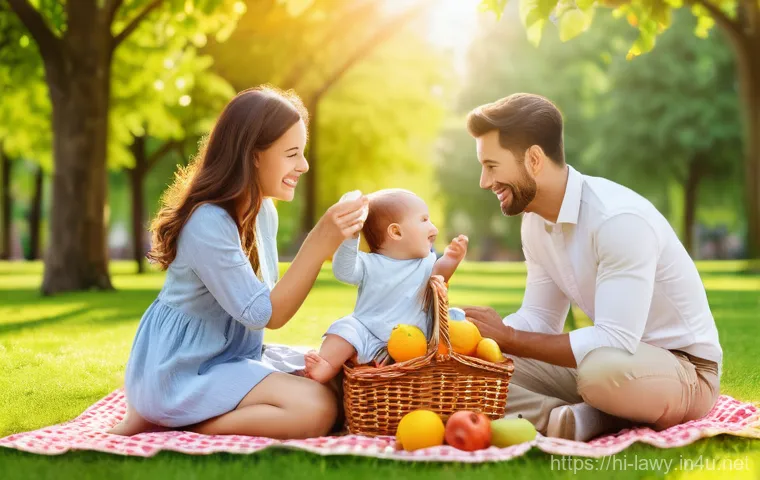 변호사와 인공지능의 융합 사례 - **Prompt 1: A joyful family picnic in a sunlit park.**
    Detailed Description: A happy young famil...